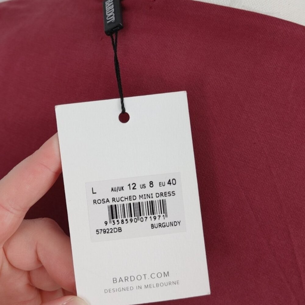 Bardot Rosa Ruched Mini Dress - Picture 5 of 5